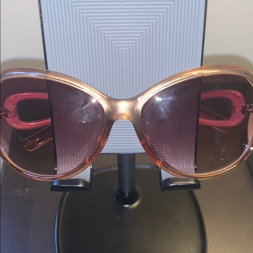 Oversized muted copper Sunglasses